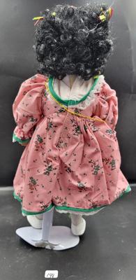 Brinn's Porcelain Doll With Certificate