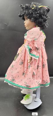 Brinn's Porcelain Doll With Certificate