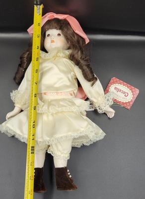 CECELIA Porcelain Doll