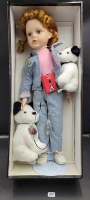 Brinn's A Girls Dream Porcelaiin Doll In Box