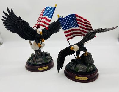 NEW BRADFORD EXCHANGE â€œProud Independenceâ€ & â€œMajestic Glory with COA