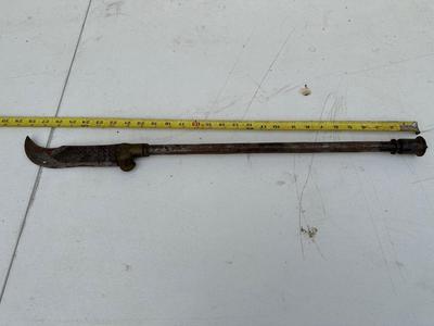 An Indian Bhuj or elephant knife