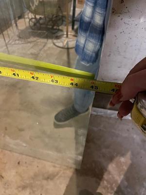 45â€ long mirror
