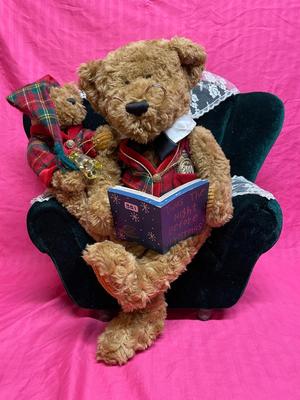 Bear and chair
