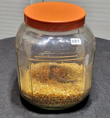 Vintage Glass Canister