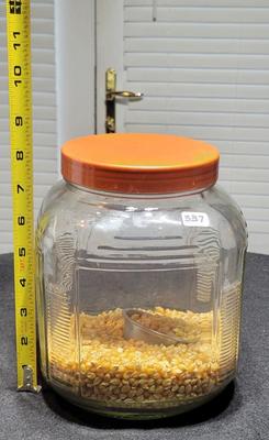 Vintage Glass Canister