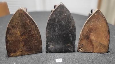 3 Pc Antique Irons