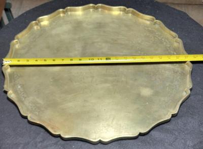 Decorative Large Brass Tray