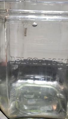 Antique Delco Lite Battery Waterer With Lids