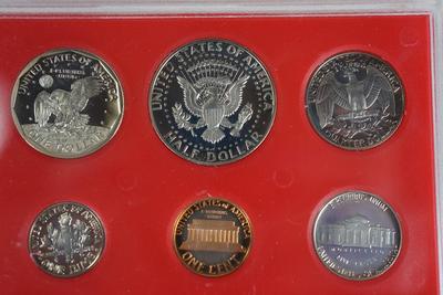 1980,1981,1982 PROOF SETS IN PLASTIC CASE