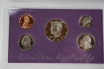 US MINT SETS 1986, 1987,1988, 1989. 1990,1991,1992,1993 - ALL S