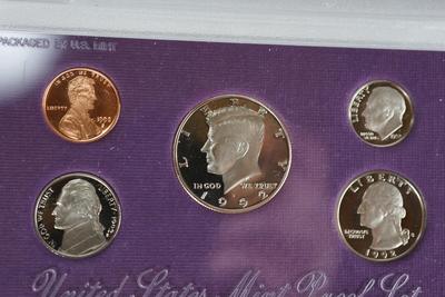 US MINT SETS 1986, 1987,1988, 1989. 1990,1991,1992,1993 - ALL S