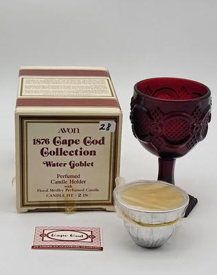 Avon Cape Cod Water Goblet