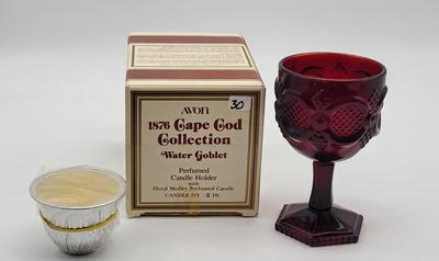 Avon Cape Cod Water Goblet