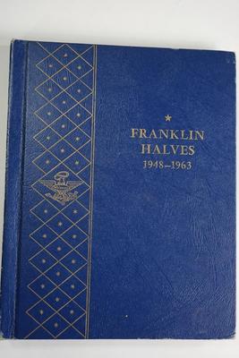 FRANKLIN HALVES 1948-1963  -THIRTY FIVE HALF DOLLARS