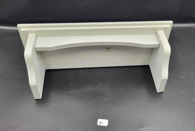 White Display Shelves