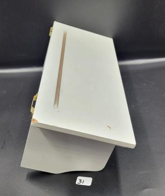 White Display Shelves