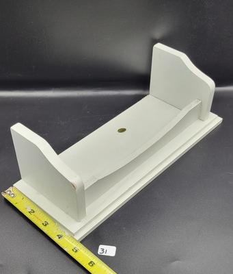 White Display Shelves