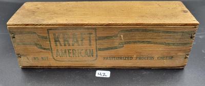 Vintage Velveeta Box Decor