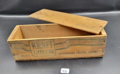 Vintage Velveeta Box Decor