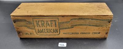 Vintage Velveeta Box Decor
