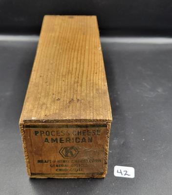 Vintage Velveeta Box Decor