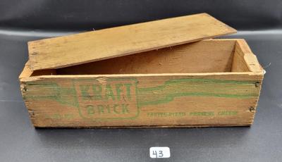 Vintage Kraft Cheese Box