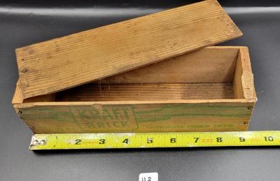 Vintage Kraft Cheese Box