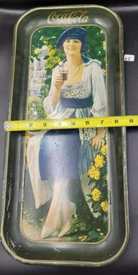 Vintage CocaCola Ad Tin
