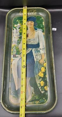 Vintage CocaCola Ad Tin