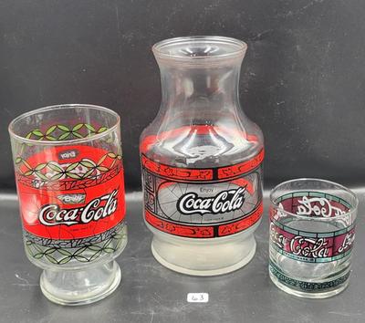 Vintage CocaCola Pitcher Lot