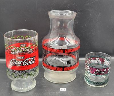 Vintage CocaCola Pitcher Lot