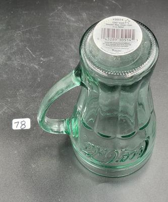 Green Glass Coca Cola