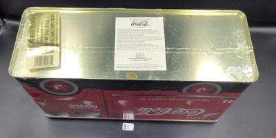 CocaCola  Popcorn Tin