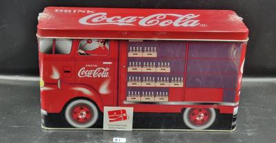 CocaCola  Popcorn Tin