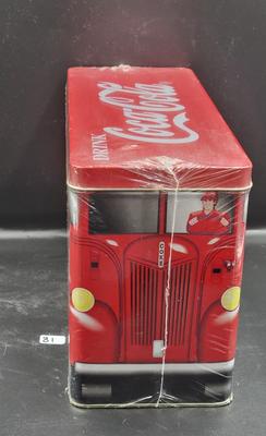 CocaCola  Popcorn Tin