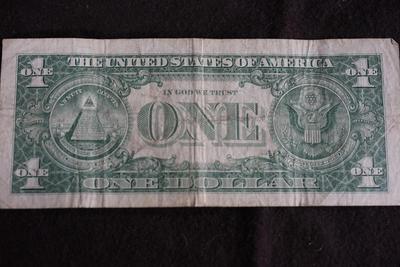 1957 SILVER CERTIFICATE DOLLAR TWO STAR SERIAL NUMBERS (PAIR)