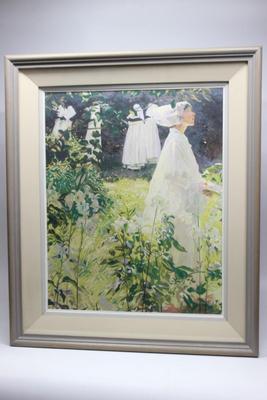 A Convent Garden Brittany William John Leech National Gallery of Ireland Framed Art Print