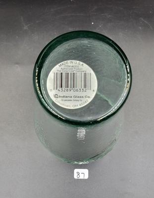 COCACOLA GREEN GLASS DRINKWARE