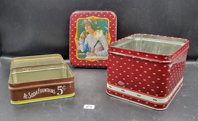 Cocacola Tins