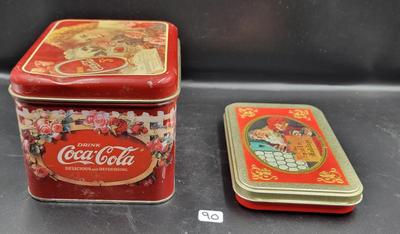 CocaCola Collectors Tins