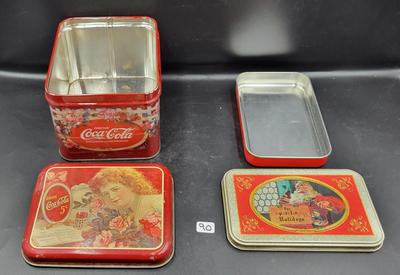 CocaCola Collectors Tins