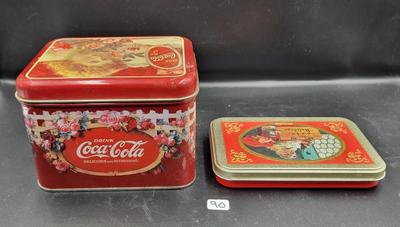 CocaCola Collectors Tins