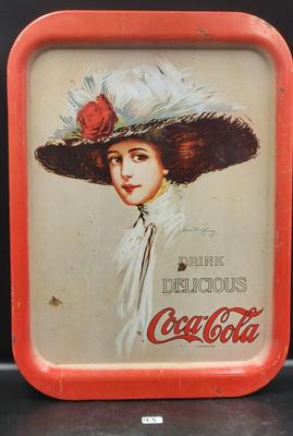 CocaCola Ad Tin Tray