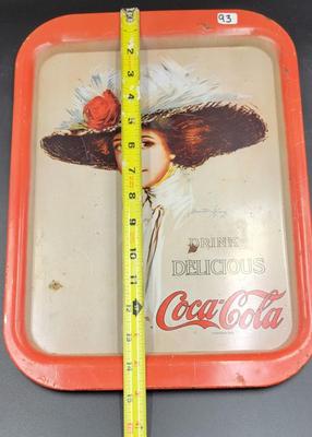 CocaCola Ad Tin Tray