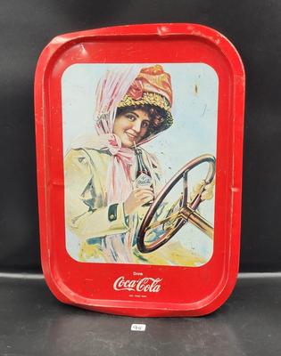 Vintage CocaCola Ad Tray