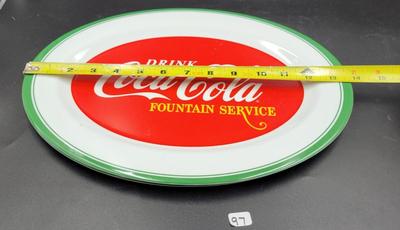 Set of Two CocaCola Party Trays