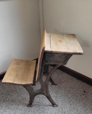 Antique School Desk