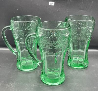 Green CocaCola Drinkware