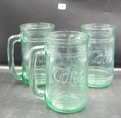 3 CocaCola Mug Lot